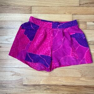 Trina Turk High Waist Pink and Purple Shorts